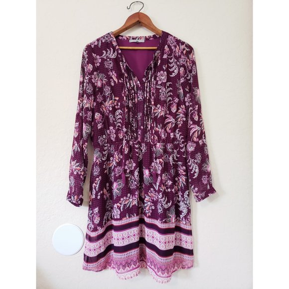 Daniel Rainn Dresses & Skirts - Daniel Rainn Purple Hazel Shirt Dress Stitch Fix